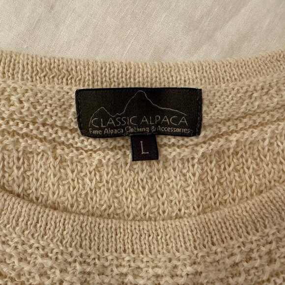 Peruvian Baby Alpaca sweater - Picture 2 of 4